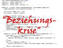 Beziehungskrise